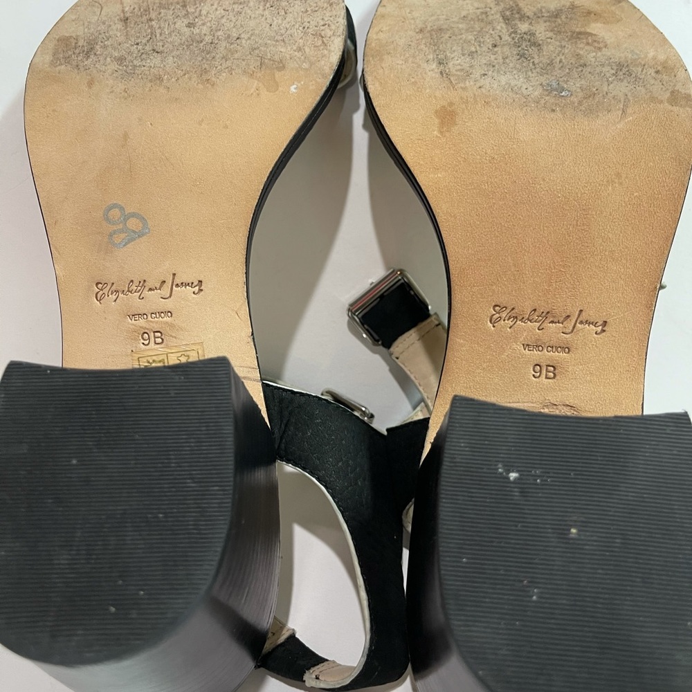Elizabeth and James, Ryann leather sandals Size 9 - Picture 12 of 13